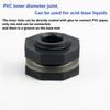 1/2" 3/4" 1" 1.2" 1.5" 2" Female/Male Thread ABS Plastic Connector Garden Irrigation Joint Fish tank Aquarium Drain Pipe Fitting