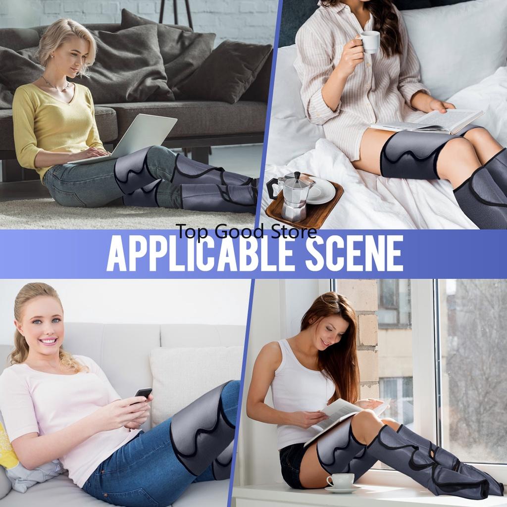 Vibration Infrared Therapy Arm Waist Pneumatic Air Wraps Promote Blood Relax Pain Relief Air Compression Leg Foot Massager