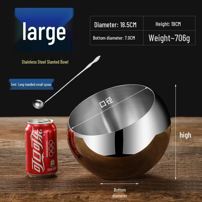 Stainless Steel Hot Pot Sauce Bowl with Lid