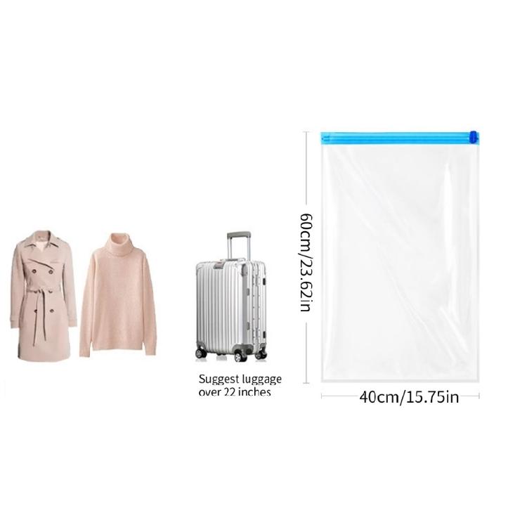 Travel Essential Compression Bags, Vacuum Packing Space Saver Zipper Bag