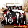 Anime Bungo Stray Dogs Bedding Set Duvet Cover Sheet Printed Bed Set Pillowcase Bed Full Queen King Size Comforter Bedroom