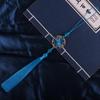 Full Bloom Round Moon Tassel DIY Handmade Hanfu Bag Pendant Cheongsam Ornament