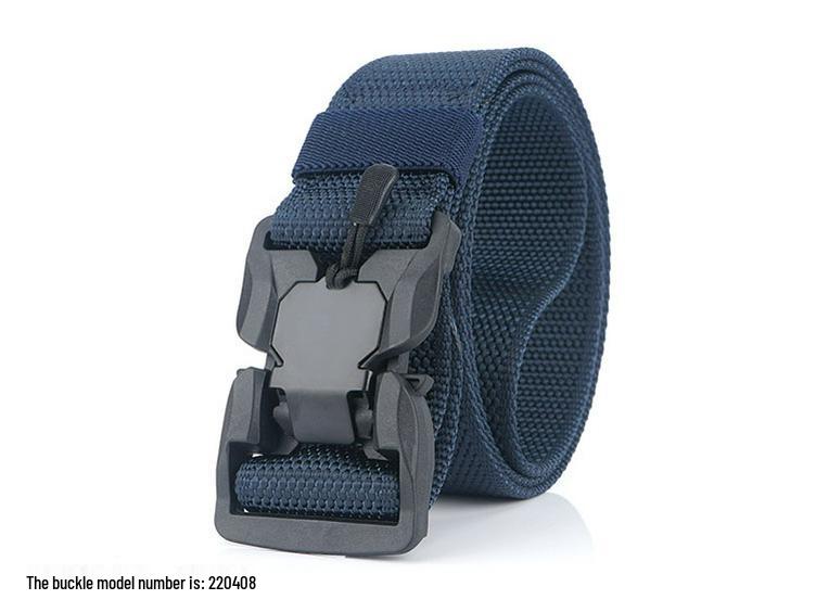 Men's Tactical Outdoor Belt - Military, Work, Casual Canvas Nylon Leather