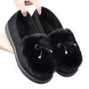 New Autumn and Winter Fluffy Shoes Women's Velvet Warm Women's Cotton Shoes Flat-soled Doudou Shoes Old North Cloth Shoes Versatile Casual