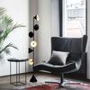 Nordic Floor Lamp Creative 6 Lights Iron Black Floor Lamps For Living Room Bedroom Home Decor Black Standing Lamp
