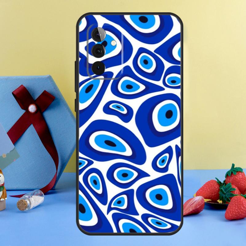 Big Eyes Cartoon Pattern Case For Samsung Galaxy A26 A16 A36 A56 A15 A35 A55 A14 A34 A54 A12 A32 A52 A13 A33 A53 A17