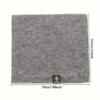 Soft Knit Neck Warmer - Windproof, Cozy Double-Layer Winter Scarf Easy Wear Design Unisex Outdoor Leisure Cycling Scarf