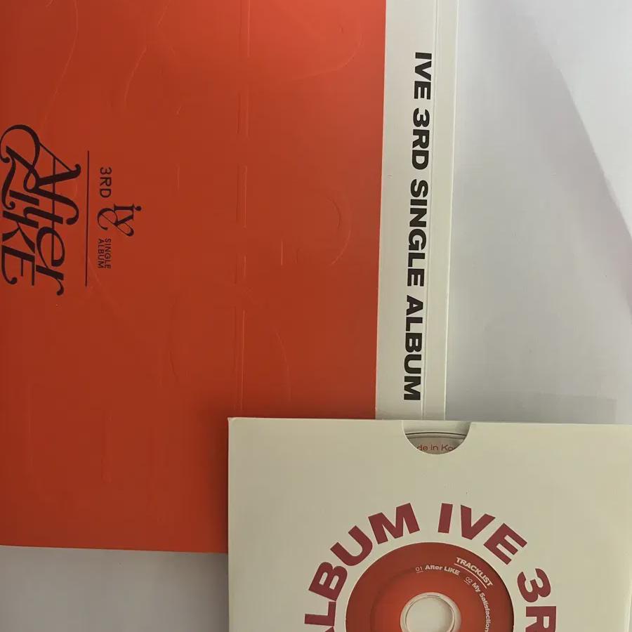 

IVE После Like Альбом Композиция первого издания