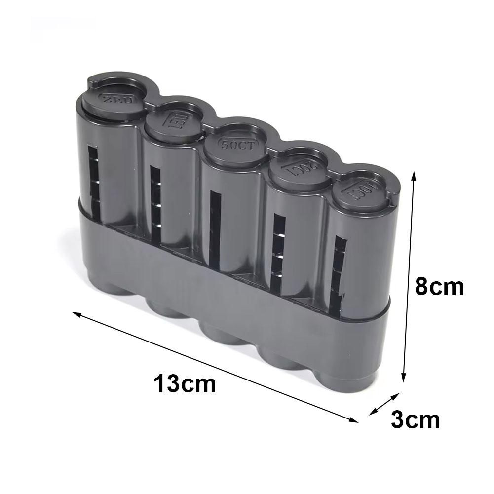 Money Boxes Coin Holder Case Storage Purse Euro Coin Dispenser Storage Box Saving Box Jar Home Decor