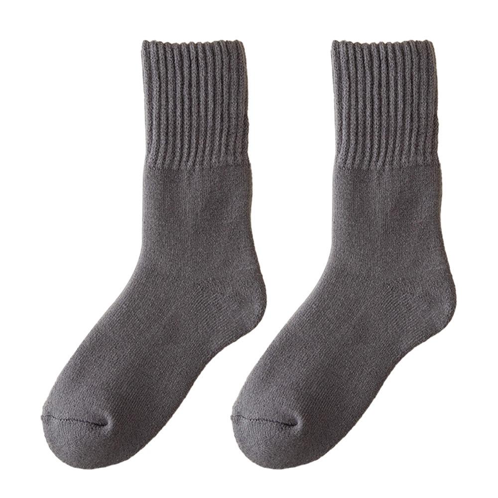 Fashion EU38-44 Men Thicken Sock Elastic Merino Wool Socks Cold Protection Thermal Stockings Winter Warm