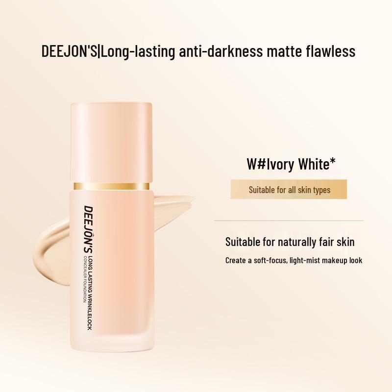 Mystery Invisible Long-Lasting Oil Control Foundation Liquid for Students 30ml