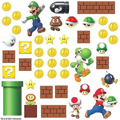 RoomMates Nintendo Super Mario Build a Scene Peel and Stick Wall Decal - RMK2351SCS Multi