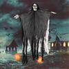 2pcs Halloween Hanging Decoration Hanging Specter Skull Specter Ornament Skeletons Specter For Haunted Theme Parties