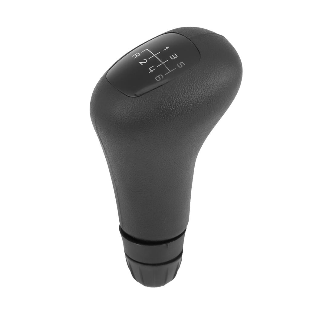 6 Speed Gr   Knob Handle, High Quality ABS Plastic, Black, Replacement for W202, Sy To Install