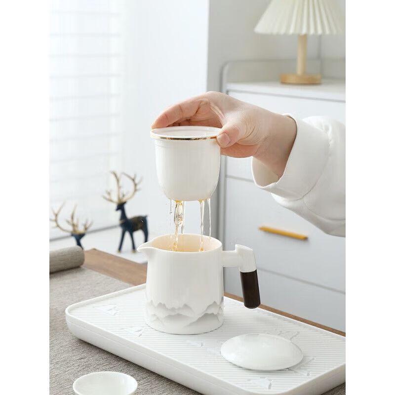 Nordic Portable Ceramic Travel Tea Set