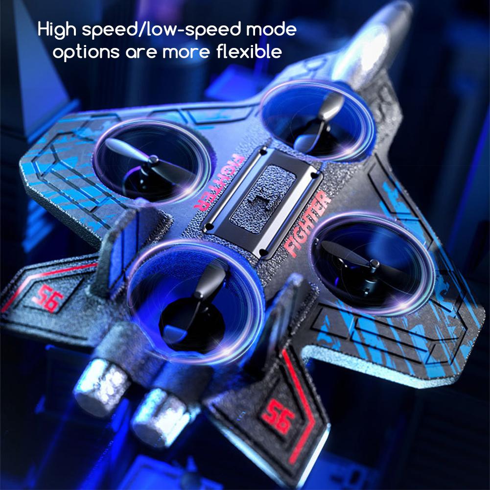 2.4GHz Remote Control Airplane Drone High Speed EPP Foam Toys Plane Birthday Present For Kids