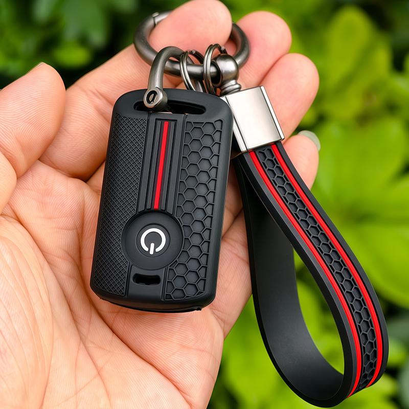 

Key Keychain For YAMAHA XMax 125 250 309 300 400 Tricity 2020 2021 2022 NMAX 125 Tmax Tech Max Silicone Remote Key Cover Case