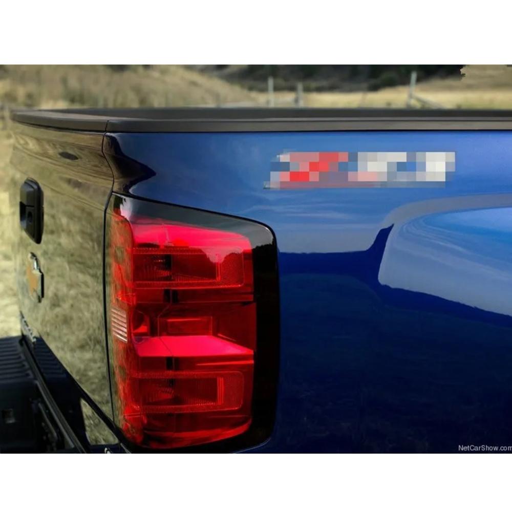 Triple Chrome Plated Tail Light Cover for 2014 15 16 For Chevy Silverado 1500/2500/3500