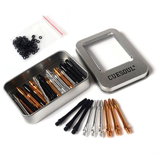 

CUESOUL 46mm Aluminum Dart 2BA Stem/Shaft 30pcs, DS-036