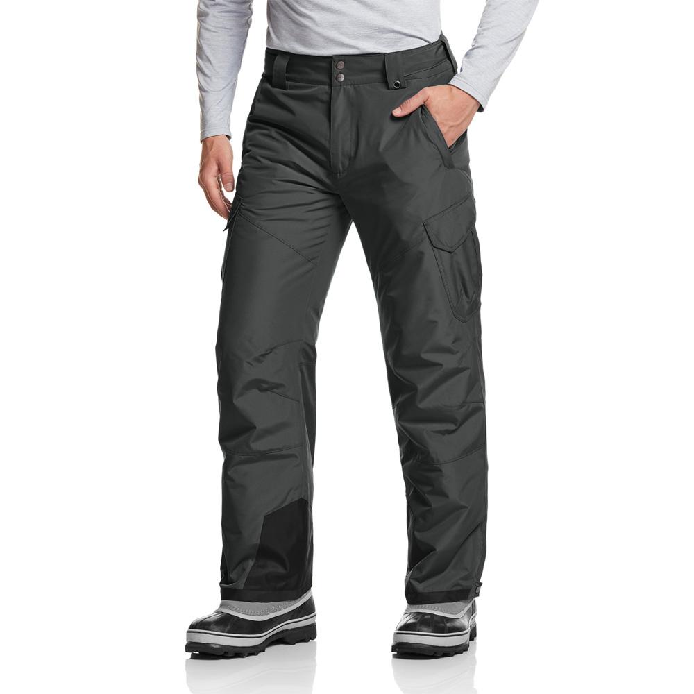 Teseulla Cold Weather Waterproof Board Ski Cargo Pants Elastic Waist