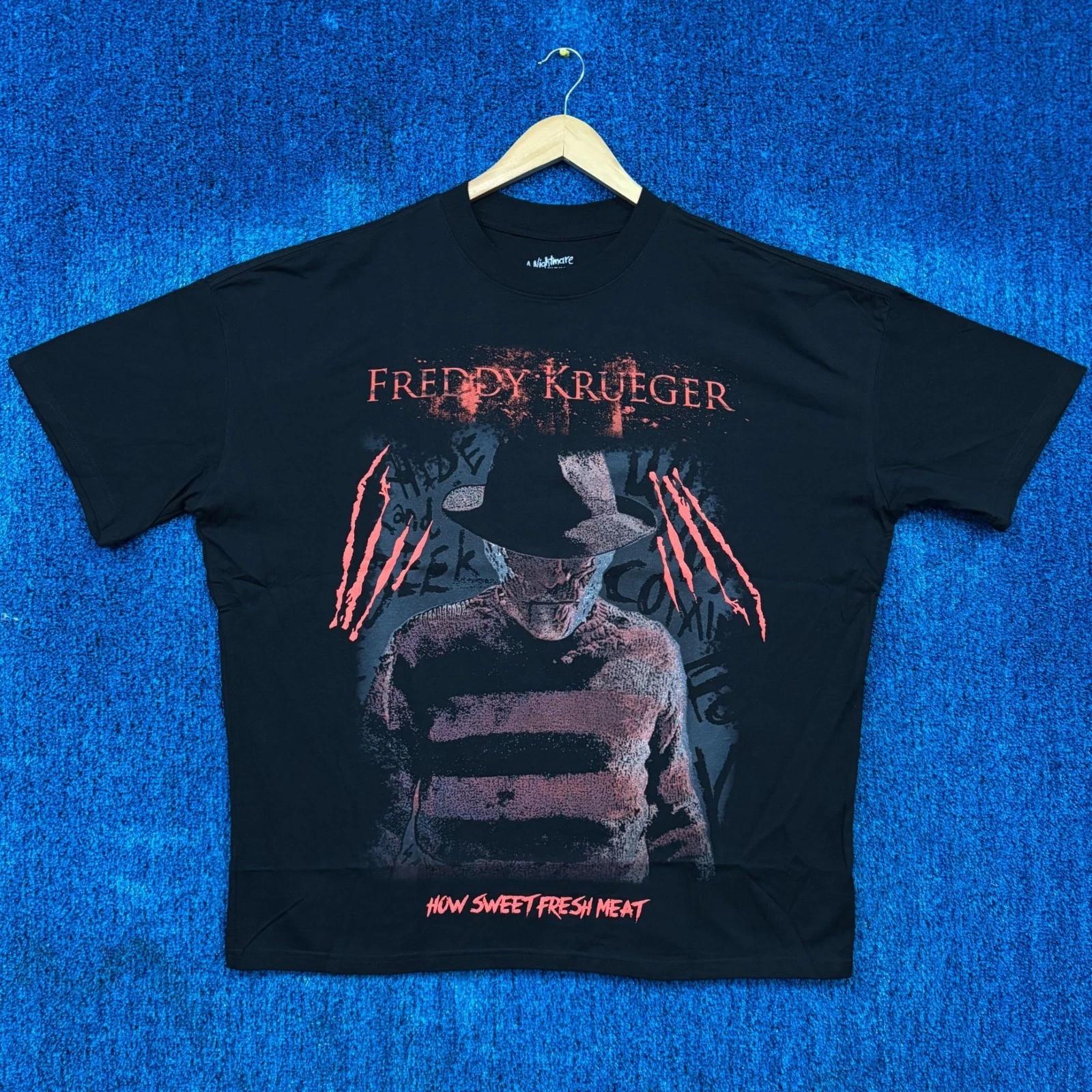 A Nightmare On Elm Street Freddy Krueger Horror Movie Tee L 3XL