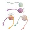 Sisal Balls for Cats Teasing Indoor Exercising Enrichment Cats Chew Toy Hunting Teething Cats Teasing Supply 6PCS