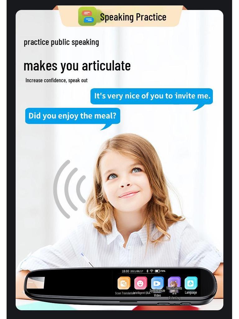 Offline Scanning and Translation Pen for Primary and Secondary School Subjects