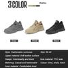 Oulylan New Anti-Slip Versatile Trendy Footwear For Motorcycle Men's Shoes Breathable Work Boots Casual Style Thick Sole