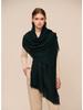 Yak Wool Solid Color Extended Shawl - Warm, Fashionable Scarf for Men and Women