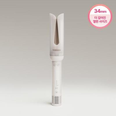 Ferro de ondulação giratório Hit Cover 34 mm Ivory Mood