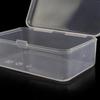 5er-Set Staubdichte Klarsichtbox Halterbox für Schmuckstücke Perlen Glitzer