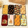 Leckeres P-Pizza C-Käse Handyhülle Für Samsung A73,72,71,53,52,51,22,91,80, Weiche Schwarze Hülle