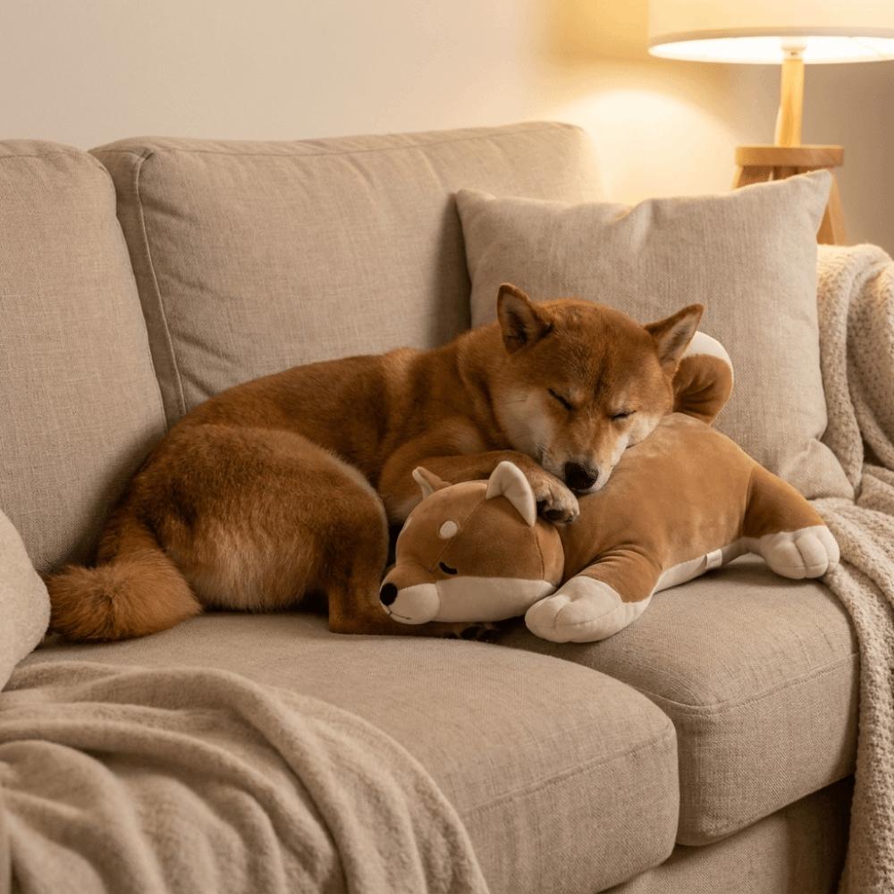 Comfortable Dog Soothing Toys Simulation Heartbeat Dog Anxiety Toy Pet Calming Behavioral Toy Gift