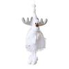 Festive Santa Claus Snowman Ornaments Whimsical Christmas Tree Hanging Decor for Home Office Party Celebration