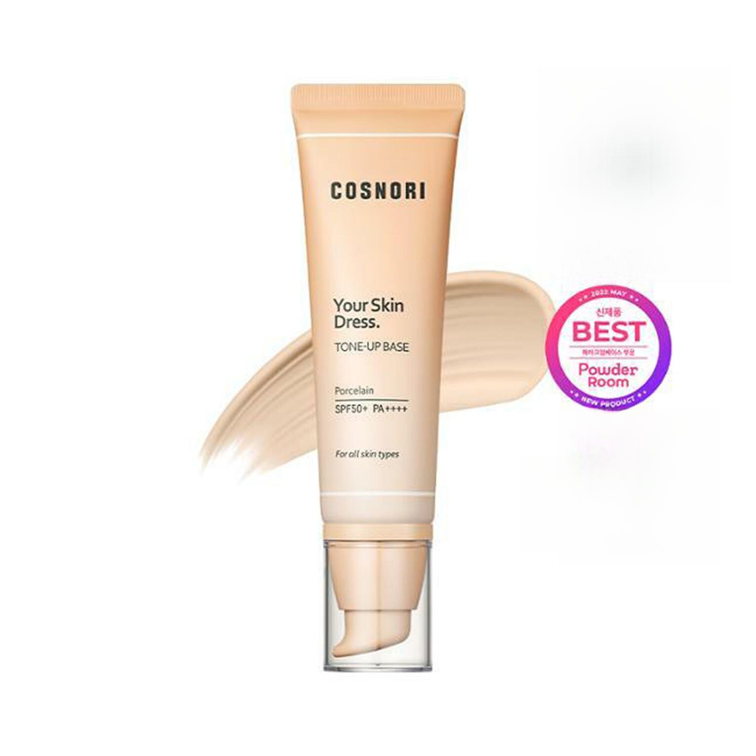 

COSNORI Ваш Шкірний Дрес Тон-ап База SPF50+PA++++ 50мл