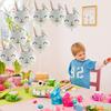 Easter Balloon Useful Durable Eco-friendly Happy Rabbit Party Decoration Scene Layout Prop