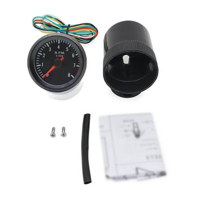 LED Tachometer Gauge Meter Car Shift Light RPM Gauge Car Tachometer Gauge Tachometer Auto Cylinders