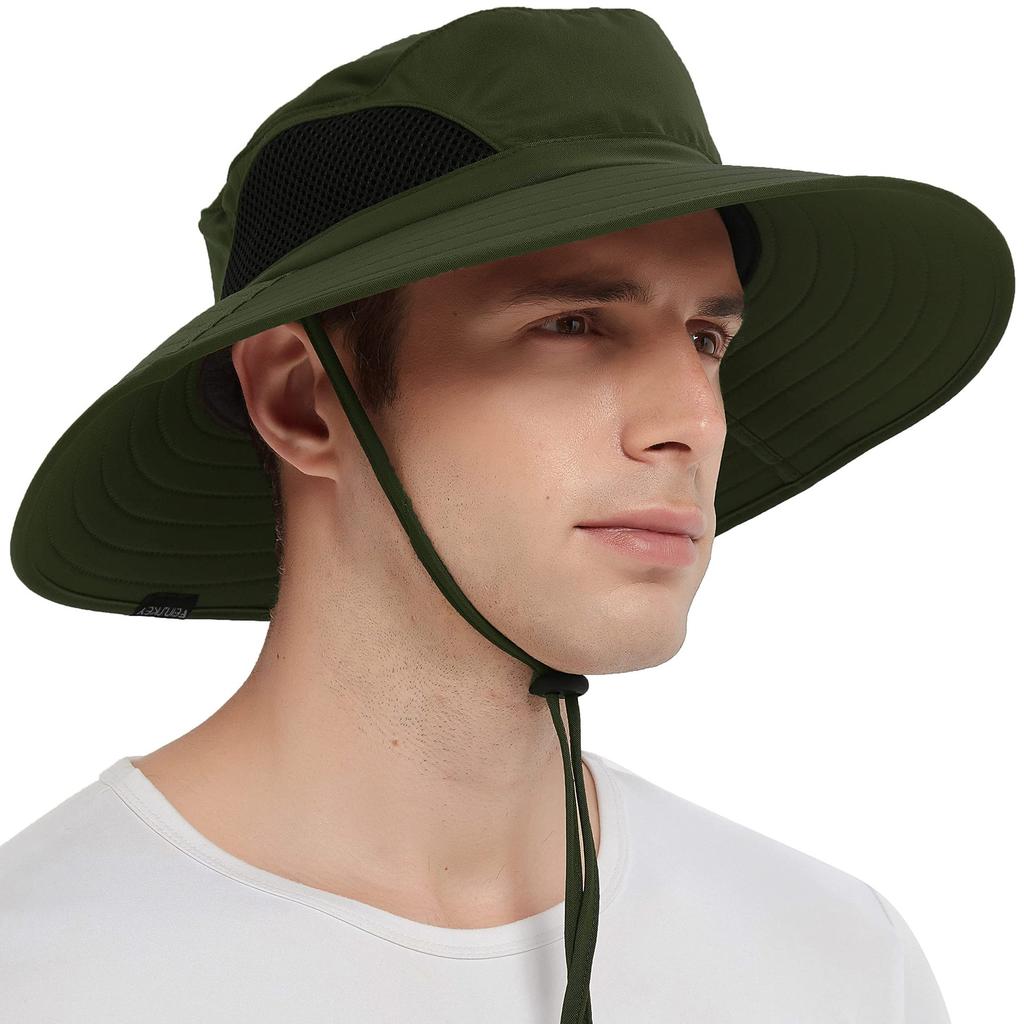 Summer Sun Hats UV Protection Outdoor Hunting Fishing Cap For Men Women Hiking Camping Visor Bucket Hat Fisherman Hat
