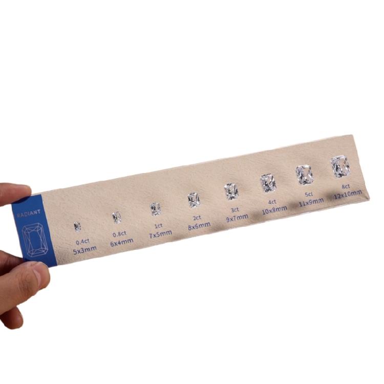 Jewelry Store Accessory Cubic Zirconia Size Comparison Set With Ergonomic Caliper Designs