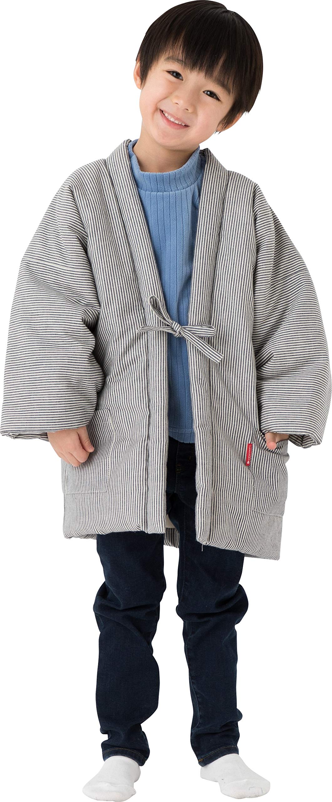 

Watanosato Hickory Pattern Hanten Renewal Размер 140 Синий Детский Цвет: