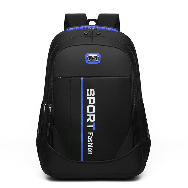 Schoolbag wholesale new backpack simple casual large capacity business backpack commuter computer bag fashionable male student schoolbag