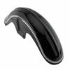 Vorderradkotflügel Schmutzfänger für BMW R18 Classic 2021-2022 Motorrad Retro Langer Spritzschutz Glänzend Schwarz ABS Verlängerte Radabdeckung Schutz