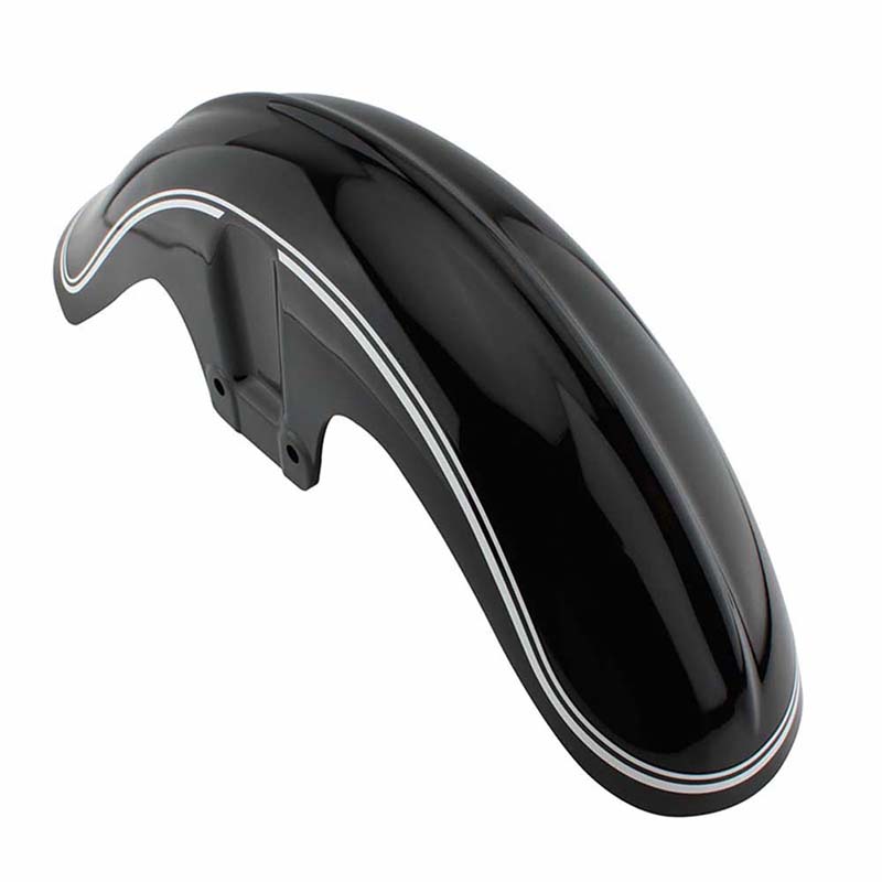 Vorderradkotflügel Schmutzfänger für BMW R18 Classic 2021-2022 Motorrad Retro Langer Spritzschutz Glänzend Schwarz ABS Verlängerte Radabdeckung Schutz