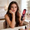 LCD Display Portable Hair Straightener Ceramic Coating Electric Straightening Comb  Family Use