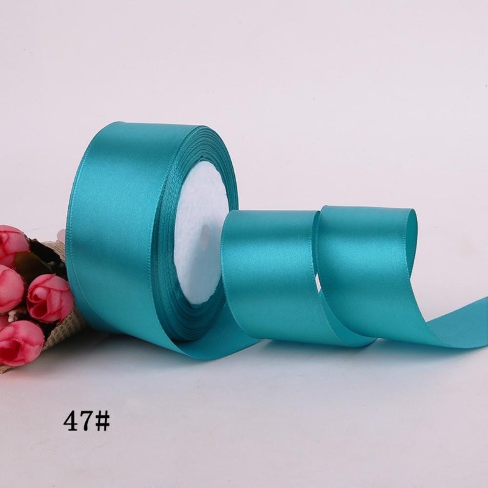 1Roll 1.5 Inch X 25 Yards Solid Satin Ribbons DIY Gift Wrapping Bridal Bouquets Bouquet Ribbons Handmade Bows Cake Packaging