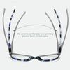 Portable PC TR90 Reading Glasses Blue Red Purple Cat Eye Frame Glasses Presbyopia Eyeglasses Women Men