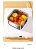 Portable 316 Stainless Steel Food-Grade Sealed Lunch Box with Lid for Fresh-Keeping and Picnic Use