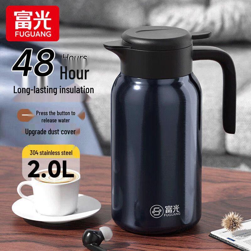 Fuguang FGZ2560-2000 Large Capacity 304 Stainless Steel Insulated Desktop Kettle