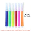 36/72pcs 6 Vibrant Colors Mini Portable Watercolor Pens Drawing Markers for Graffiti & Art Painting Stationery Art Supplies