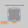 1Pcs Dual USB Fast Charge Panel Wall Switch EU French Socket Module  for EU Standard Wall Mount DIY